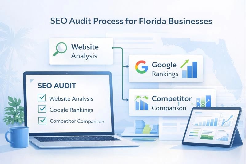 SEO audit process for Florida businesses by L3ad Solutions