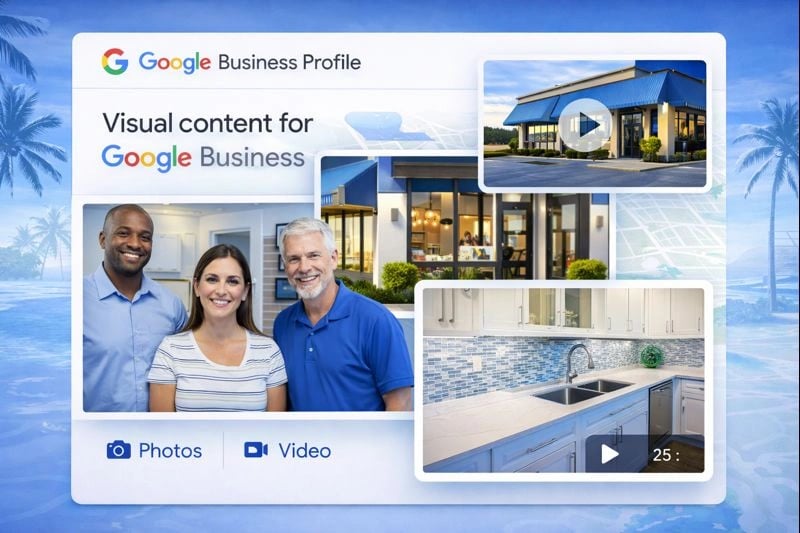 Visual content examples for Google Business Profile optimization