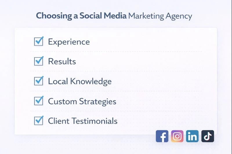Checklist for selecting a social media marketing agency in Florida