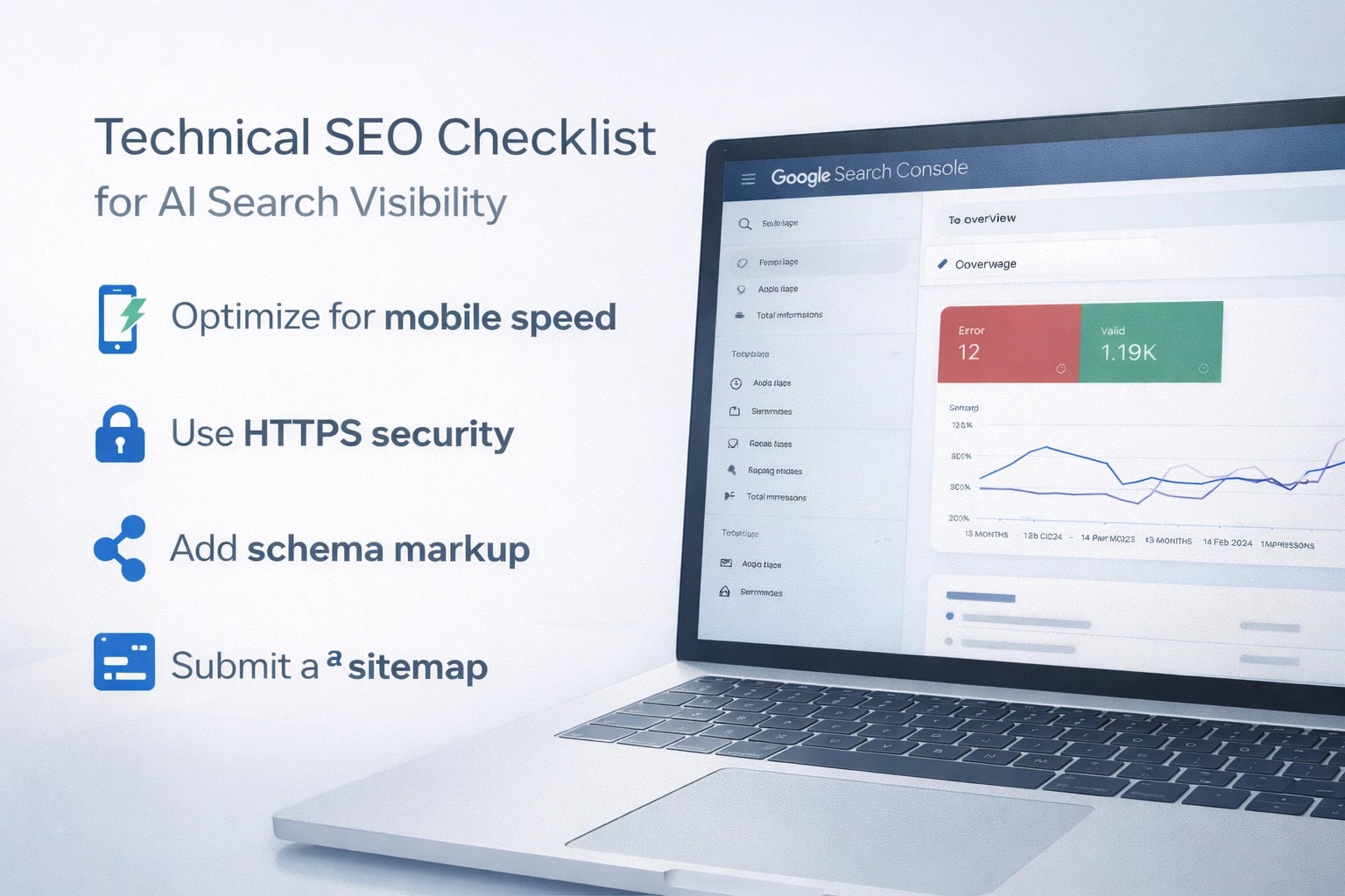 Technical SEO checklist for improving visibility in Google AI Overviews for small businesses