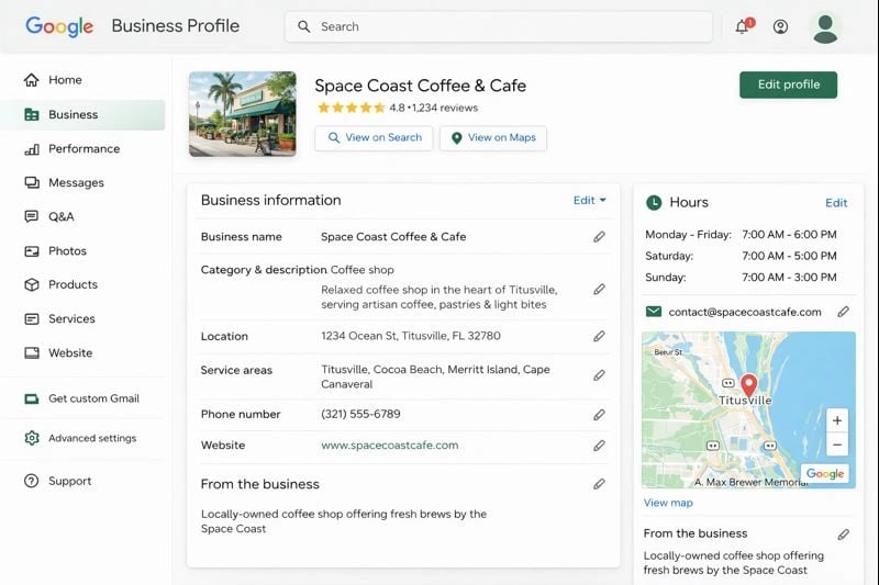 Google Business Profile optimization for local SEO