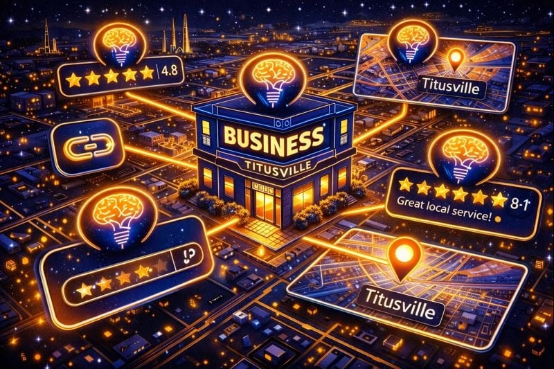 Building local authority with AI signals for Titusville SEO