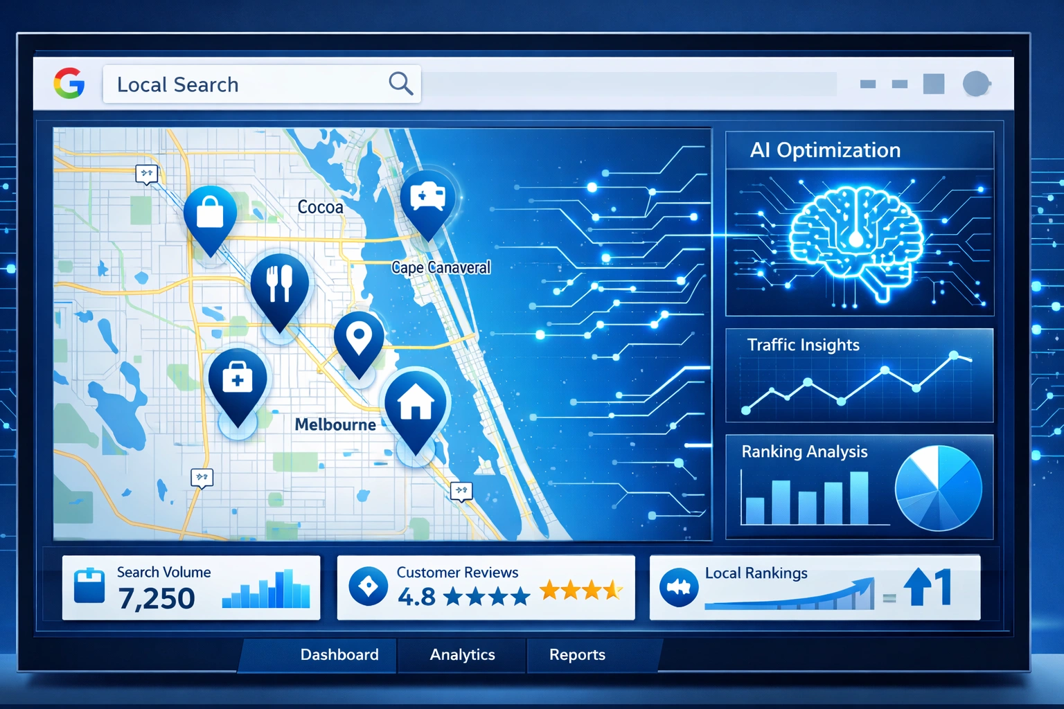 AI-Powered Local SEO for Space Coast Home Services
