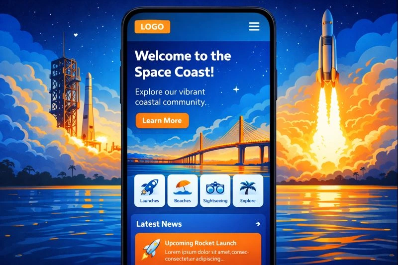 Space Coast Web Design Trends 2026